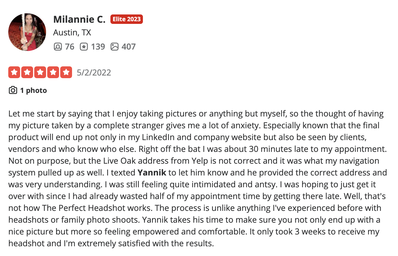 Client review — recovered from the original site archive