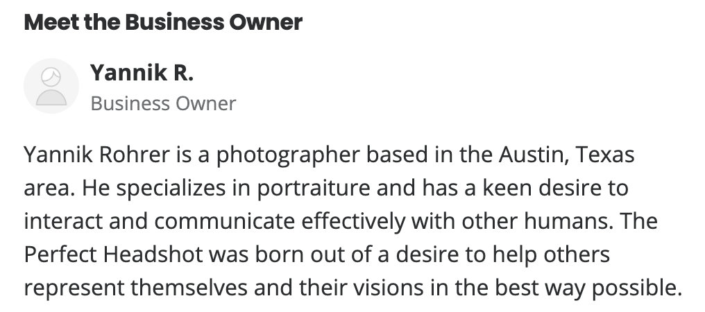 Client review — recovered from the original site archive