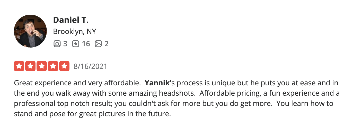 Client review — recovered from the original site archive