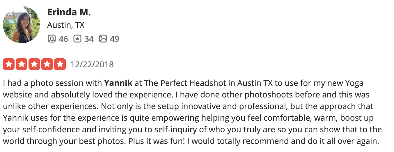Client review — recovered from the original site archive